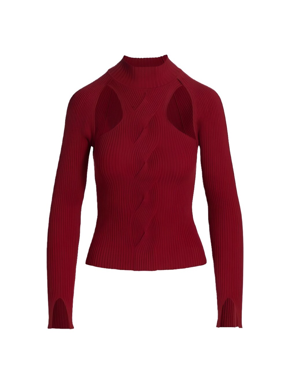 Jonathan Simkhai Keegan Top Garnet Large NWT